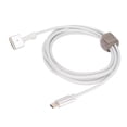 thumbnail image 2 of Cable de carga rápida tipo C a T magnético para Macbook tipo C macho a Magsafe 2 de 45 W PD de PVC de segunda generación, 2 of 12
