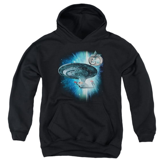 Star Trek - Ship 30 - Youth Hooded Sweatshirt - Large