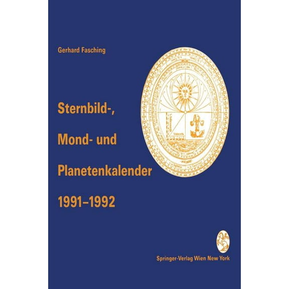 Sternbild-, Mond- Und Planetenkalender 1991-1992, (Paperback)
