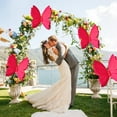 thumbnail image 5 of PONPRNGY 1Pc Giant Butterfly Party Decoration Artificial 3D Large Butterflies Prop for Christmas Baby Shower Birthday Party Wedding Garden Reception Banquet Ceremony Church, 5 of 6