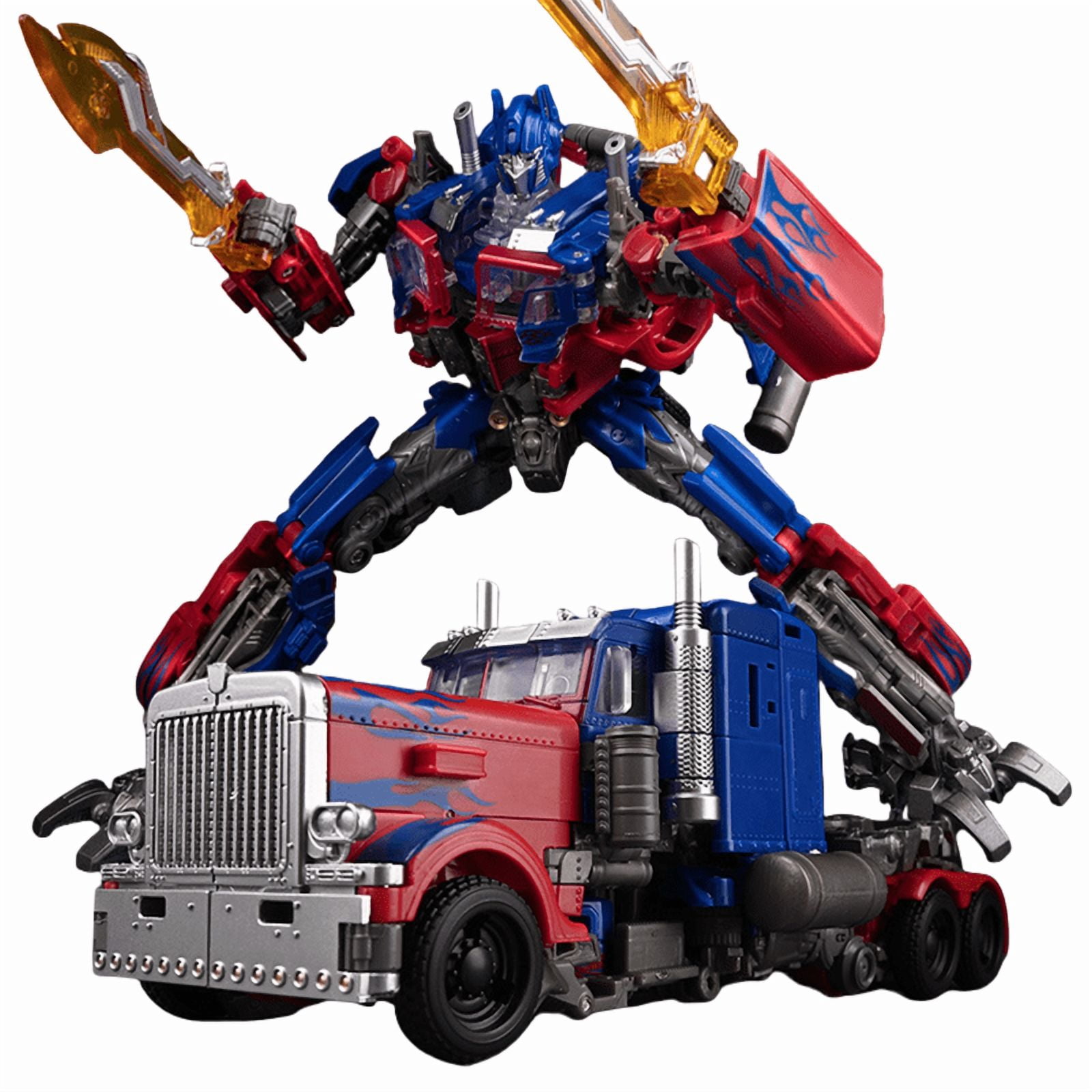 Transformation Robot Toys Optimus Prime ‌   Commander AOYI BMB Action Figure Model Deformation Truck Head Alloy Edition Robot Cars