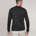 thumbnail image 2 of Kariban Mens Slim Fit Long Sleeve Crew Neck T-Shirt, 2 of 4