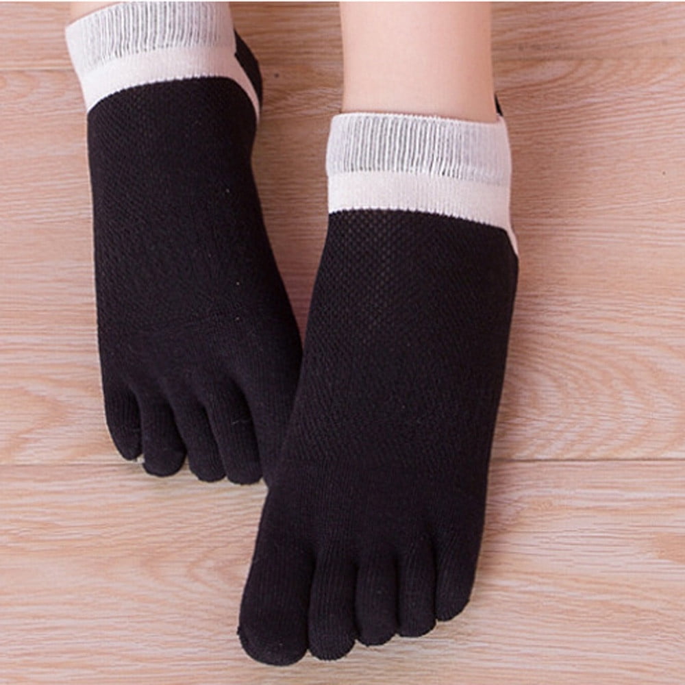 Meet Myself Women Five Toe Cotton Socks Pure Sports Trainer Running