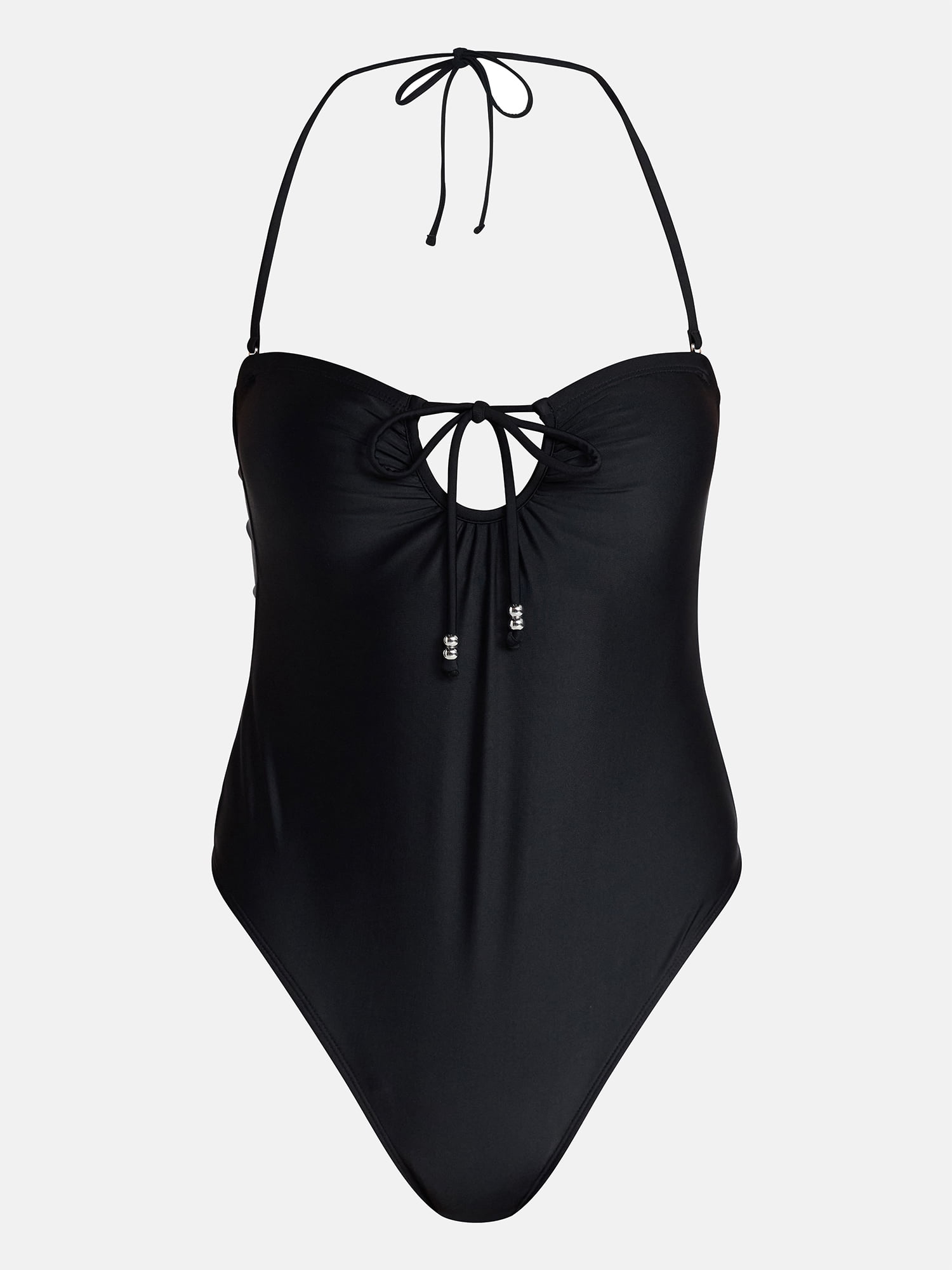 No Boundaries Women's Bay Club Strapless Keyhole One Piece, Sizes XXS-XXL