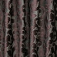 thumbnail image 4 of Fabric Mart Direct Dark Brown Jacquard Velvet Fabric By The Yard, 54 inches or 137 cm width, 5 Continuous Yards Brown Jacquard Fabric, Velvet Flower, Upholstery Drapery Curtain Wholesale Fabric, 4 of 8