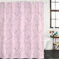 thumbnail image 2 of Pink Branches Shower Curtain, Waterproof Shower Curtains for Bathroom, Vintage Art Farmhouse Washable Fabric Bathtub Curtain Set Bath Decor with 12 Hooks Standard 72"x72", 2 of 8