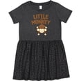 thumbnail image 3 of Inktastic Little Monkey Girls Toddler Dress, 3 of 5