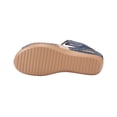 thumbnail image 6 of Bibifish Womens Wedge Ankle Strap Sandals Two Tone Closed Toe Side Cutout Adjustable Strap Open Side Summer Outdoor Casual Ladies Sandals, 6 of 9