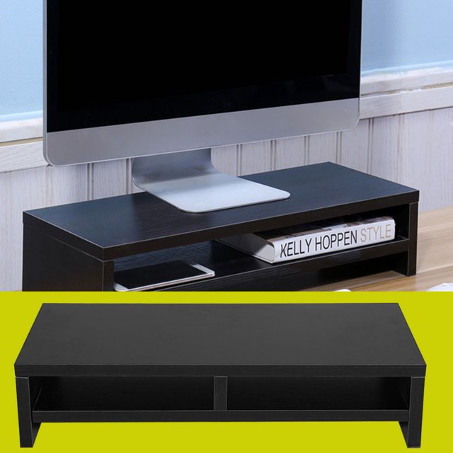 Stand Riser 50 X 20 X 11.7cm 2 Tier Computer Printer Shelf Stand for Laptop Computer Screen Storage