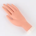 thumbnail image 4 of Practica las puntas de las uñas, entrenador de arte, herramienta de entrenamiento de mano, maniquí falso flexible y movible, herramienta de manicura para manos izquierdas, 4 of 5