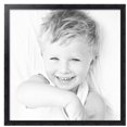 thumbnail image 2 of ArtToFrames 32" x 32" Distressed Black Picture Frame, 32x32 inch Black Wood Poster Frame (WOM-4592),  Pack, 2 of 8