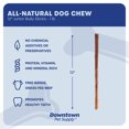 thumbnail image 3 of Downtown Pet Supply Bully Sticks for Small Dogs Rawhide Free Dog Chews 12", 1 lb, 3 of 9