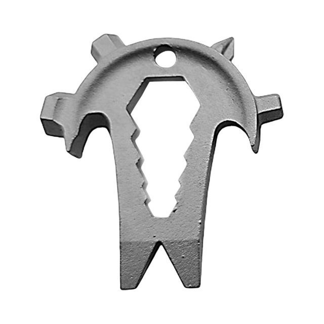 Multitool Key Pocket Size Multiple Functions Camping Gear 8-In-1 Versatile Key Tool for Daily Life