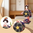 thumbnail image 6 of Japanese Doll Figurine Handicraft Ornament Freestanding Flat Bottom Base for Desktop Display and Collector Gifts, 6 of 9