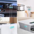 thumbnail image 7 of 6 Pack Desktop Cable Management, Magnetic Cable Clips, Strong Cord Clips for Nightstand, Hide Cell Phone USB Cable for Car Home Office Kitchen Desk Nightstand, 7 of 7