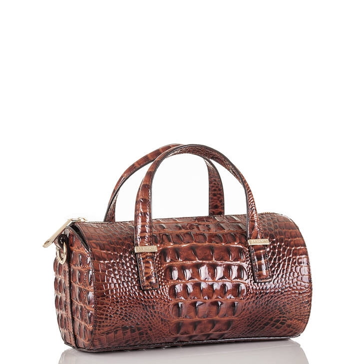Brahmin Claire Pecan Brown Rollo Crossbody Walmart