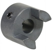Tb Woods Jaw Coupling Hub,10mm,Sintered Iron L07010MM