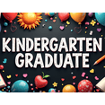 thumbnail image 4 of Kindergarten Graduation Decoration Banner Backdrop Celebration Party Supplies Photography Props Festive Kindergarten Graduate Balloons Background Decorations, 4 of 4