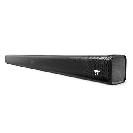 Soundbar, TT-SK023 TaoTronics Three Equalizer Mode Audio Speaker for TV, 32-Inch Wired & Wireless Bluetooth 4.2 Stereo Soundbar, Optical/AUX/RCA Connection, Wall Mountable, Remote Control,