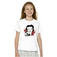 thumbnail image 4 of Betty Boop Sassy Flirty Cartoon Girls Kids T Shirt Tees Teen Brisco Brands XS, 4 of 6