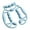 Blue, variant on 12 Wheel Leg Roller Massager Deep Tissue Muscle Massage Tool with Wheels for Calves Thighs Arms Forearm Trigger Point Relief for Athletes Gym Workout Physical Therapy