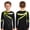 Fluorescent Yellow, variant on Boys Shiny Rhinestone Figure Ice Skating Tops Long Sleeve Gymnastics Training T-Shirts Competition Dancewear Red 6