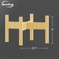thumbnail image 5 of iSpring Wooden Stand for DGF2 Gravity-Fed Stainless Steel Countertop Water Filter System, Natural Wood, 5 of 5