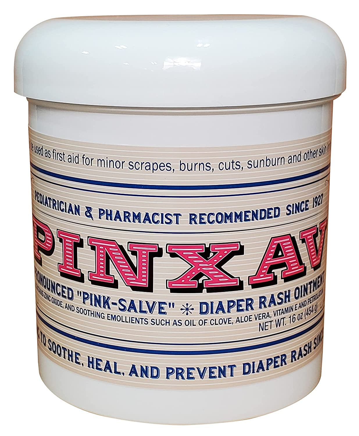 PINXAV Healing Cream, Fast Relief for Diaper Rash, Eczema, Chafing, Bed Sores, Acne, and Minor