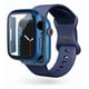 thumbnail image 1 of Correa de Silicona con Funda Protectora de Cristal para Apple Watch, Compatible con Todas las Series, 1 of 4