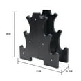 thumbnail image 6 of Lifetechs Dumbbell Stand Great Load Bearing No Deformation Dumbbell Display Stand Home Gym Dumbbell Storage Organizer, 6 of 8