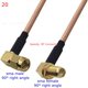 thumbnail image 3 of Kit de conector RG316 SMA a SMA macho hembra, conector RPSMA macho hembra a SMA, para cable de extensión de puente de coleta RG-316 de baja pérdida, 3 of 5