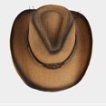 thumbnail image 4 of 2025 Latest Model Cowboy Hats for Women, Brown Straw Cowgirl Outfits, Western, 4 of 5