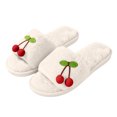 thumbnail image 6 of Wensltd Women Slide Slippers Soft Flat Sole Indoor Daily Slippers Wide Width For Bedroom Solid Color, 6 of 8
