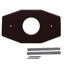 Westbrass Remodel Cover Plate for Mixet Bathtub and Shower Valves, Oil Rubbed Bronze