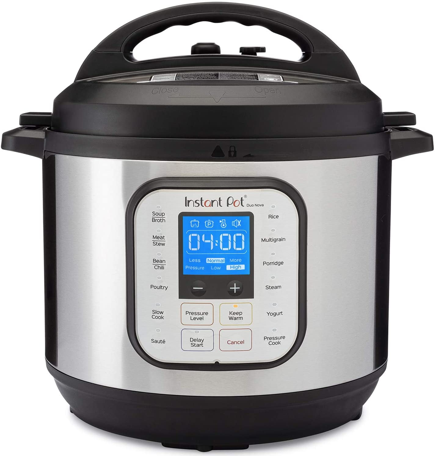 Best for Beginners Instant Pot Duo Nova Pressure Cooker 7 in 1,  8 Qt