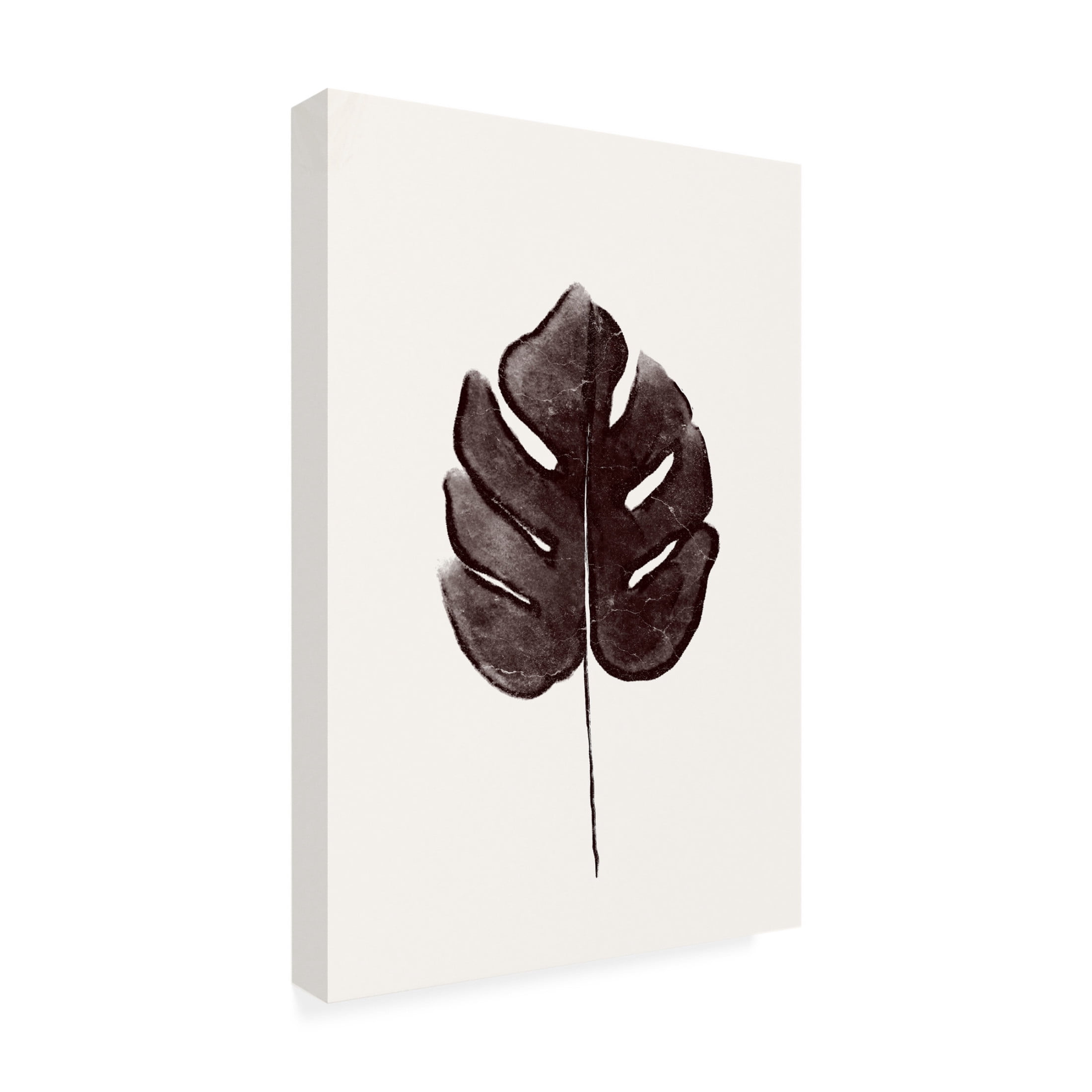 Canvas Wall Art - Yuyu Pont 'Tropical Leaf I' Wall Art for Living Room, Bedroom, or Office Décor by Trademark Fine Art - 30 x 47 Inches