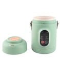 thumbnail image 2 of Portable Electric Pot, Secure Material Salient Cooking Easy Appointment Function 500W Multifunctional Mini Cooker for Cooking Soup Rice Stews Grains500W, 2 of 7