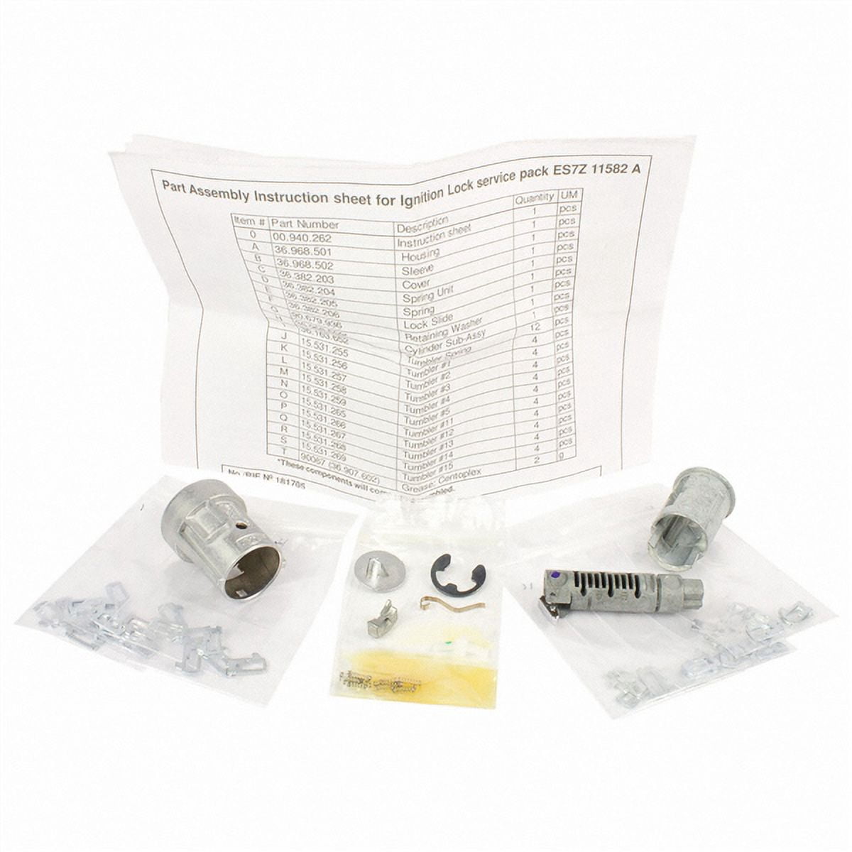 Motorcraft SW-7538 Ignition Lock Cylinder Fits select: 2014-2019 FORD ESCAPE, 2016-2019 FORD EXPLORER