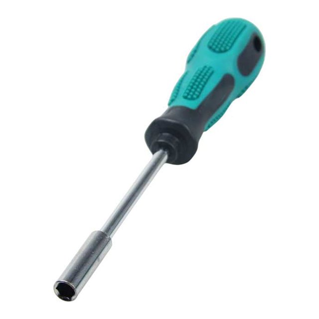 Kenally Destornillador de mano de acero portátil, pieza de repuesto, mango antideslizante, destornillador desmontable, herramienta manual de Artesanía Tipo 2
