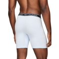 thumbnail image 3 of Calzoncillos tipo bóxer Tommy Hilfiger de algodón elástico para hombre, paquete de 4, 3 of 5