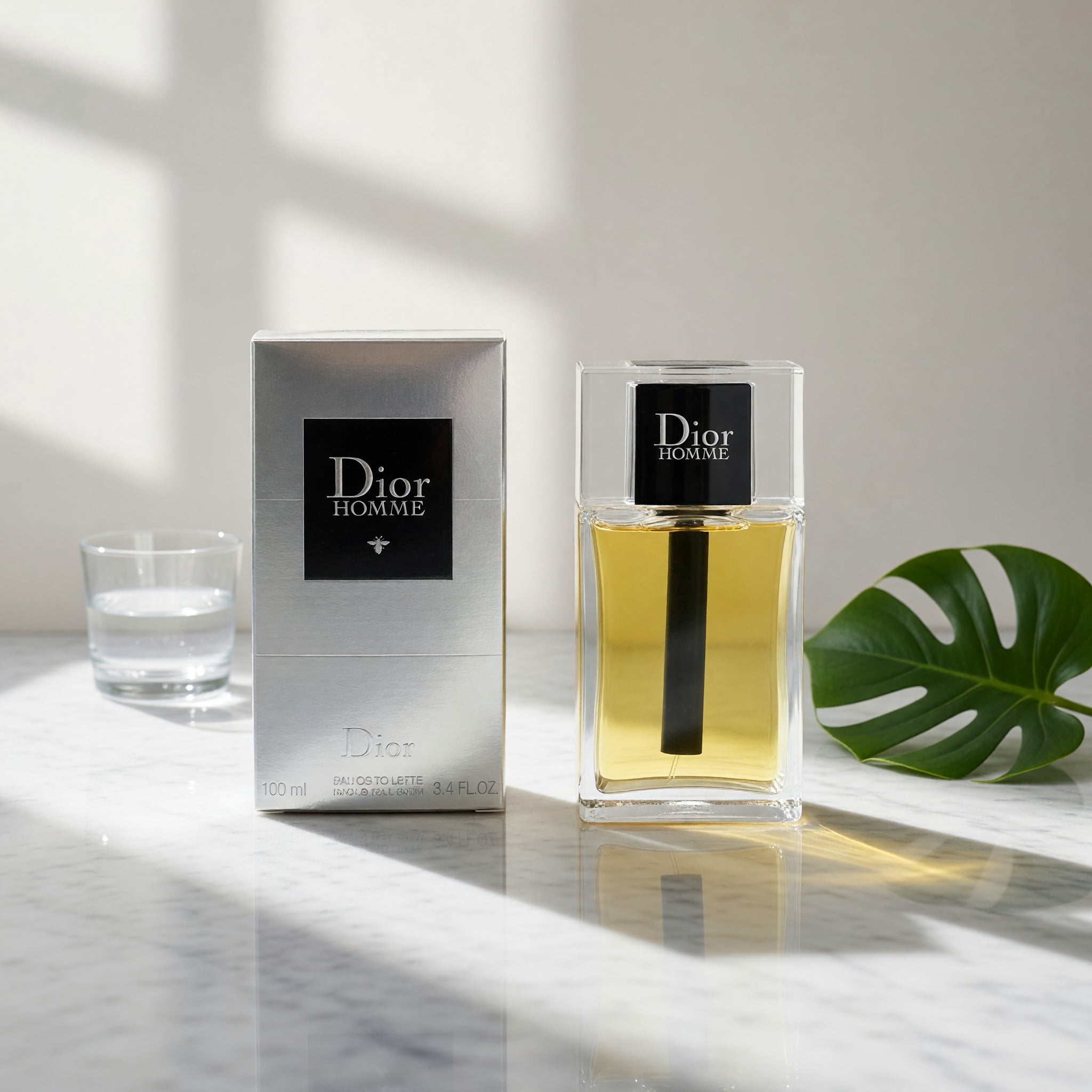 Dior Homme Perfume, Woody Floral Musk Eau de Toilette for Men, 3.4