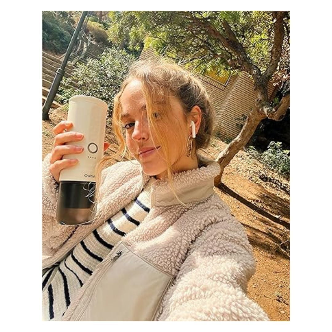 新品　Outin Nano Pearl White Portable Espresso Machine Pearl White | 20 Bar