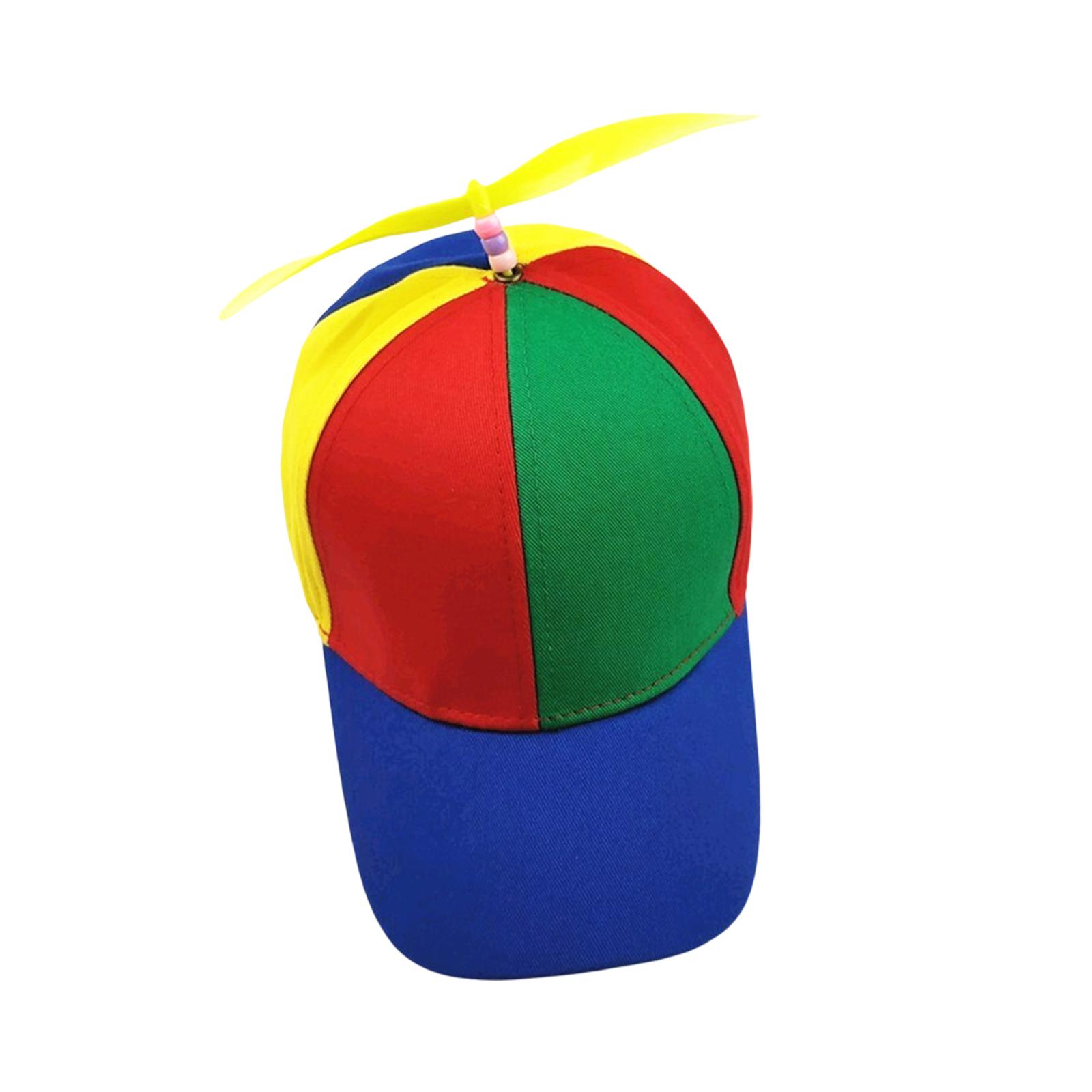 Buy Syhood Propeller Hat Helicopter Clown Hat Rainbow Beanie Hat Colorful  Fancy Dress Party Hat Unisex Online at desertcartEcuador