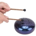 thumbnail image 3 of 5.5in Tongue Drum,Metal Pan  Handpan With Mallet,Portable Percussion Instrument  Set Kit, 3 of 8