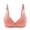 Watermelon Red, variant on Bigersell Full-Coverage Wireless Bras - Women Lace V-Neck Padded Bralettes Ladies Push up Bra No Underwire Back Hook and Eye Closure Women’s Sports Bras Beige L