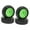 Green, variant on Kuntesetty 4 Pieces 1/18 RC Car Wheels and Tires Accessory Portable, High Performance, Easy Black