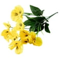 thumbnail image 2 of Clearance Under $3 Artificial Pansy Pansy Spray For Living Room Vase Filler,Cloth Yellow (1Pc), 2 of 9