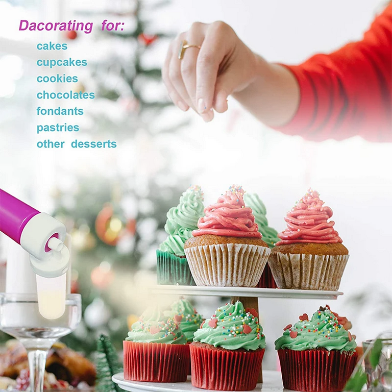 Cake Coloring Duster Manual Cake Airbrush Pump Cake Decorating Tool Baking  Tool