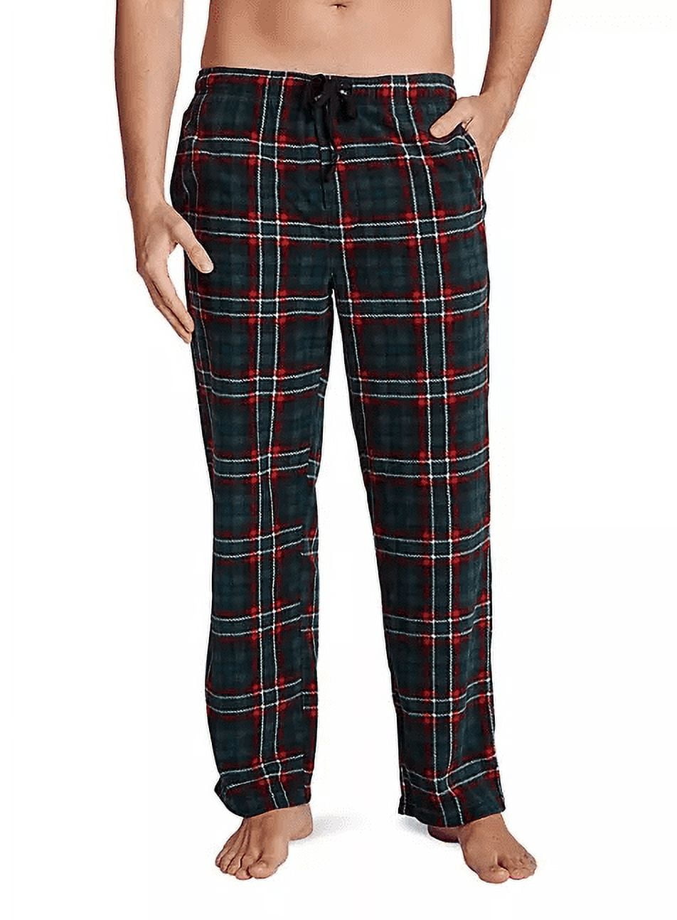 Lucky Brand Men's Cloud Soft Fleece Drawstring Waist Sleep Pant (Red Plaid,  S) - Walmart.com