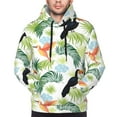 thumbnail image 4 of Hoodies for Men - Toucan and Hummingbird Long Sleeve Comfrt Men'S Fashion Hoodies & Sweatshirts, Sweatshirts for Men Hoodies Pullover Clothing Clothes with Pouch, 4 of 7